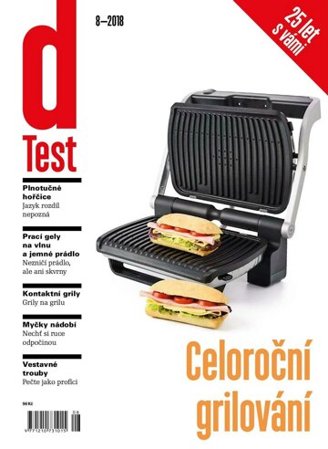 Obálka e-magazínu dTest 8/2018