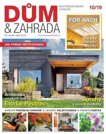 Obálka e-magazínu Dům a zahrada 10/2019