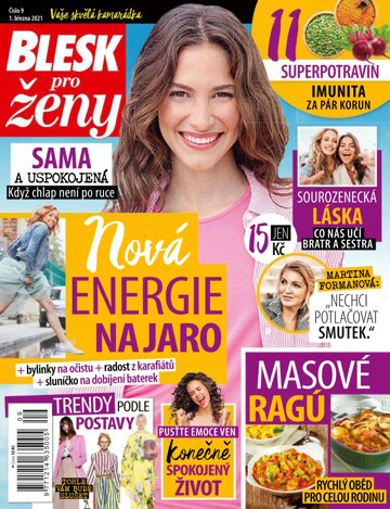 Obálka e-magazínu Blesk pro ženy 9/2021