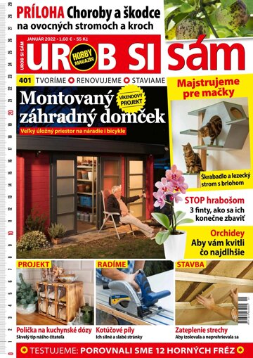 Obálka e-magazínu Urob si sám 1/2022