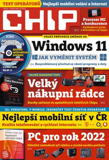 Obálka e-magazínu CHIP 2/2022