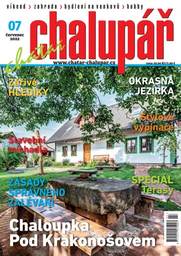 Obálka e-magazínu Chatař Chalupář 7/2022