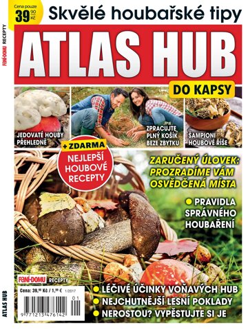 Obálka e-magazínu Knihovnička Paní domu - Atlas hub 1/17