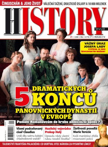 Obálka e-magazínu History 1/16