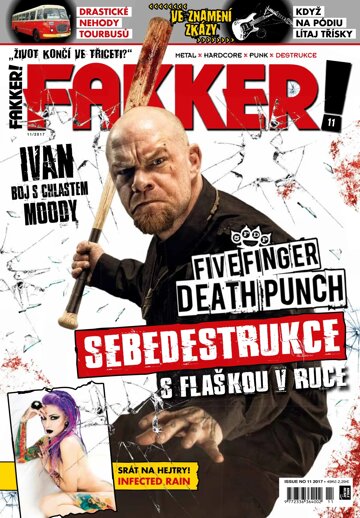 Obálka e-magazínu Časopis Fakker! 11/2017