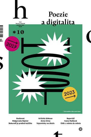 Obálka e-magazínu Měsíčník HOST 10/2022