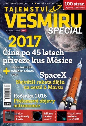 Obálka e-magazínu Tajemství vesmíru SPECIÁL zima 2017