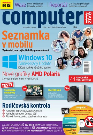 Obálka e-magazínu Computer 9/2016