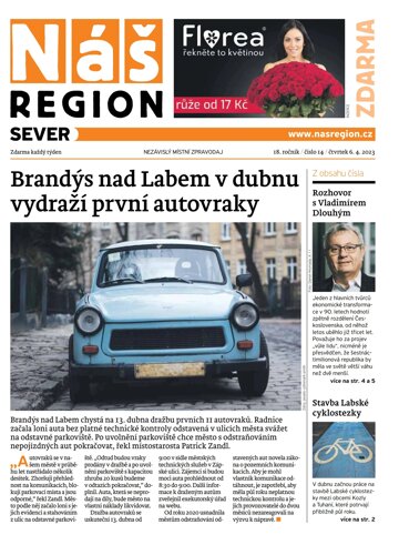 Obálka e-magazínu Náš Region - Sever 14/2023