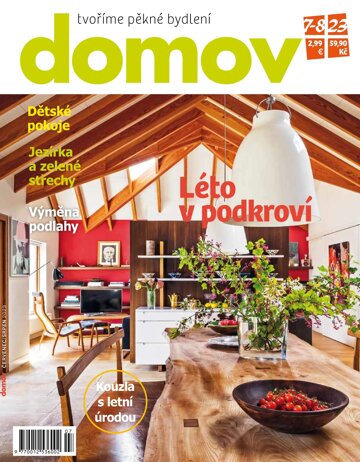 Obálka e-magazínu Domov 7-8/2023