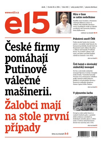 Obálka e-magazínu E15 20.6.2024