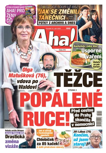 Obálka e-magazínu AHA! 15.9.2025