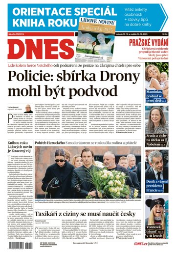 Obálka e-magazínu MF Dnes 13.12.2025