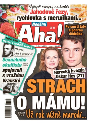 Obálka e-magazínu Nedělní AHA! 21.6.2026
