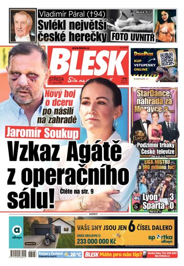 Obálka e-magazínu Blesk 12.8.2026