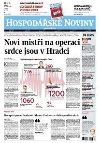 Obálka e-magazínu Hospodářské noviny 245 - 17.12.2012