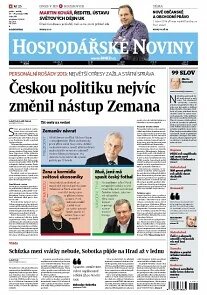 Obálka e-magazínu Hospodářské noviny 250 - 27.12.2013