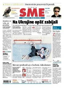 Obálka e-magazínu SME 19.2.2014