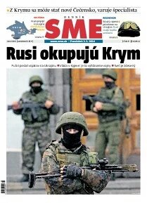 Obálka e-magazínu SME 3.3.2014