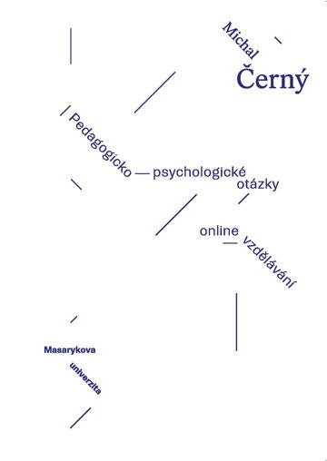 Obálka knihy Pedagogicko-psycholologické otázky online vzdělávání