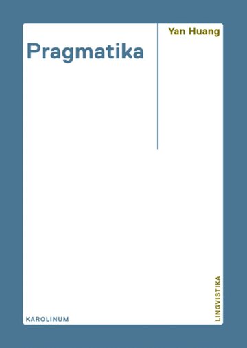 Obálka knihy Pragmatika