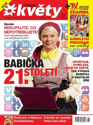 Obálka e-magazínu Týdeník Květy 51/2015