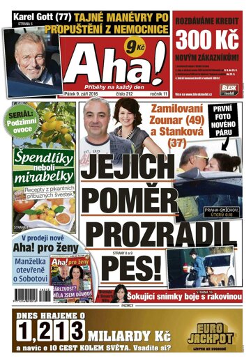 Obálka e-magazínu AHA! 9.9.2016