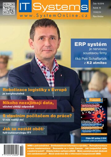 Obálka e-magazínu IT Systems 10/2016