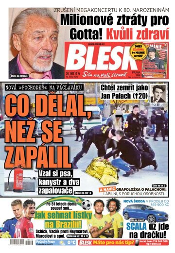 Obálka e-magazínu Blesk 19.1.2019