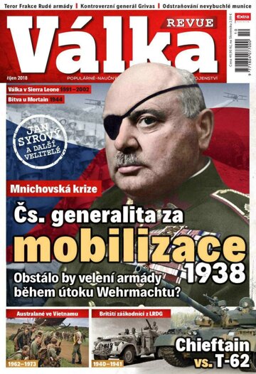 Obálka e-magazínu Válka REVUE 10/2018