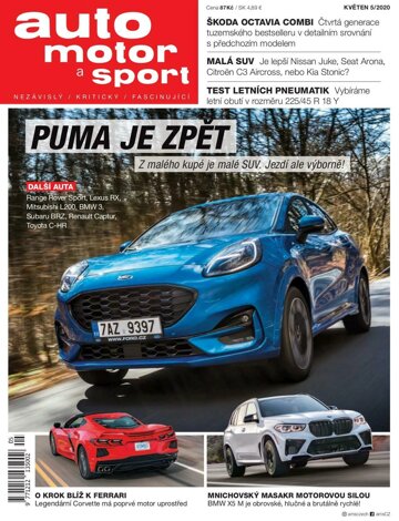 Obálka e-magazínu Auto motor a sport 5/2020