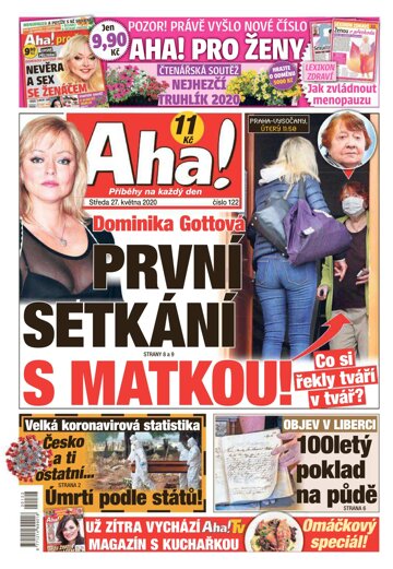 Obálka e-magazínu AHA! 27.5.2020