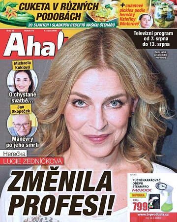 Obálka e-magazínu AHA! Tv - 6.8.2020