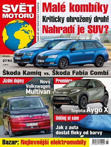 Obálka e-magazínu Svět motorů 45/2021