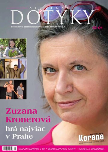 Obálka e-magazínu SLOVENSKÉ DOTYKY 12/2021 - 1/2022