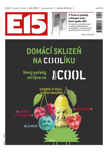 Obálka e-magazínu E15 6.10.2022