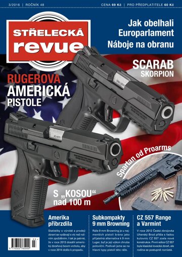 Obálka e-magazínu Střelecká revue 3/2016