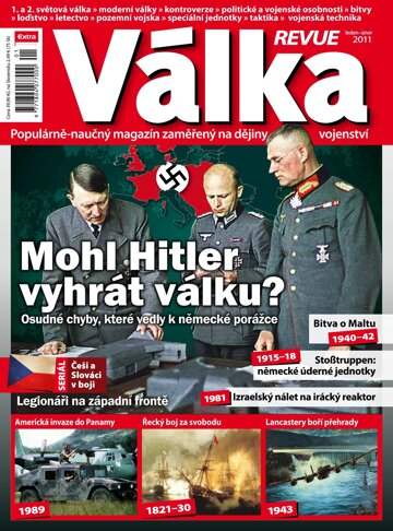 Obálka e-magazínu Válka REVUE 1-2/2011