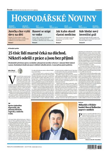 Obálka e-magazínu Hospodářské noviny 086 - 4.5.2023
