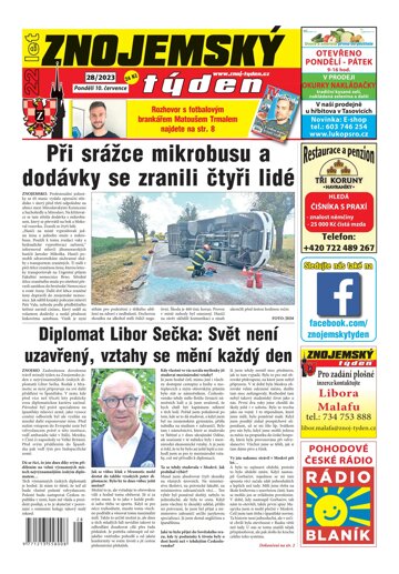 Obálka e-magazínu Znojemský týden 28/2023