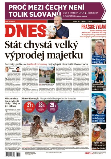 Obálka e-magazínu MF Dnes 16.9.2023