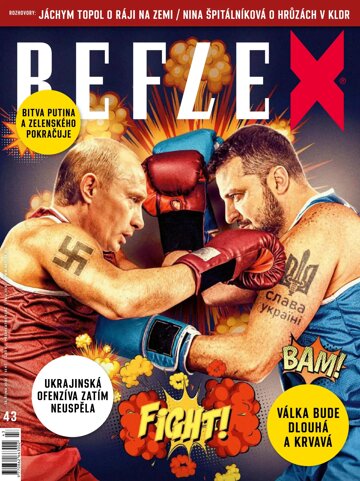 Obálka e-magazínu Reflex 43/2023