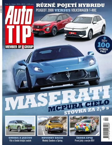 Obálka e-magazínu Auto TIP 4/2026