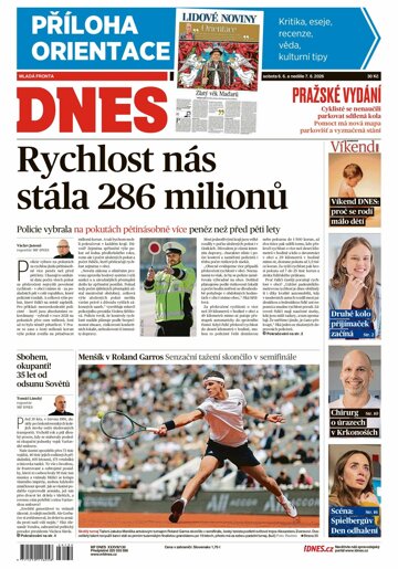 Obálka e-magazínu MF Dnes 6.6.2026