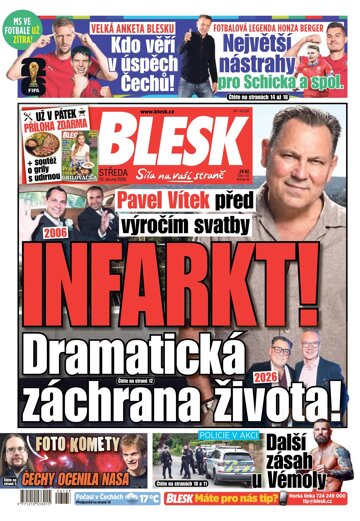 Obálka e-magazínu Blesk 10.6.2026