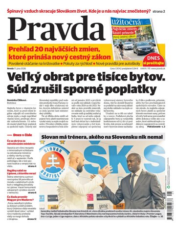 Obálka e-magazínu Pravda 17. 6. 2026