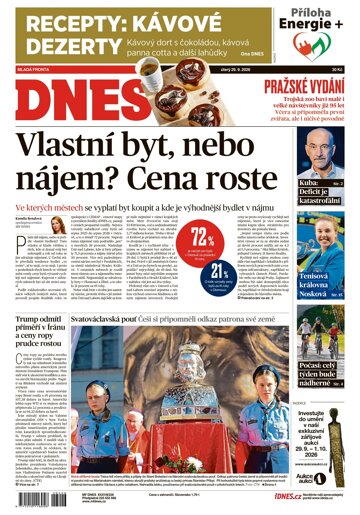 Obálka e-magazínu MF Dnes 29.9.2026