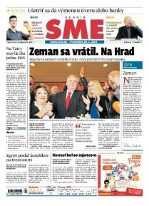 Obálka e-magazínu SME 28.1.2013
