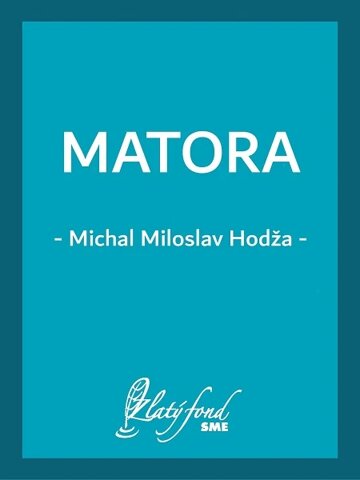 Obálka knihy Matora
