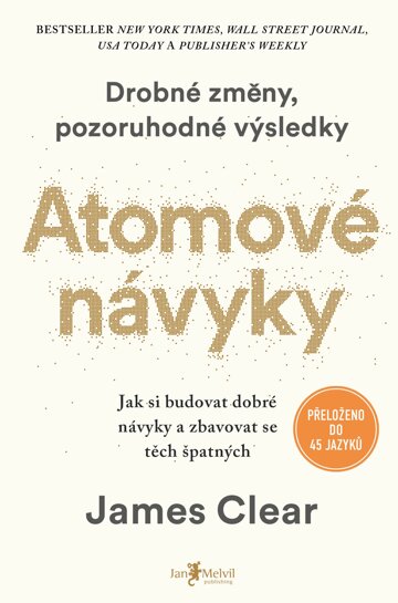 Obálka knihy Atomové návyky